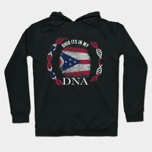 Ohio Its In My DNA - Ohioan Flag - Gift for Ohioan From Ohio Hoodie